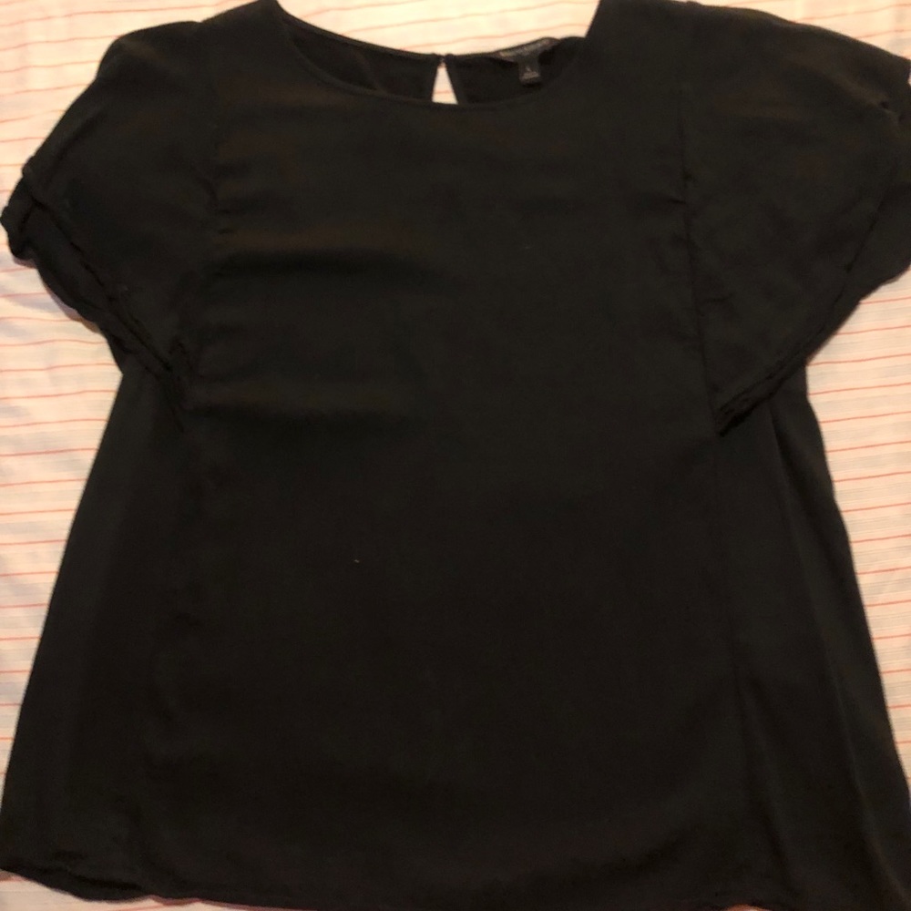 Black Dress Blouse, Banana Republic, L